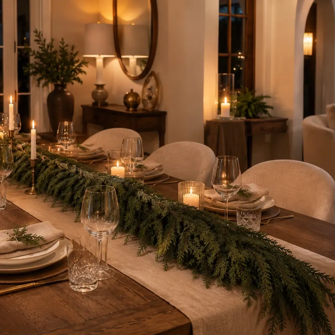 (ĐÃ SỬA) Real Touch Cedar Garlands (B1G1)